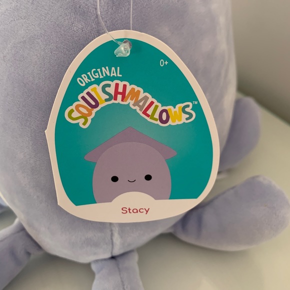 Stacey Squid Squishmallow 8” Rare - Picture 5 of 6